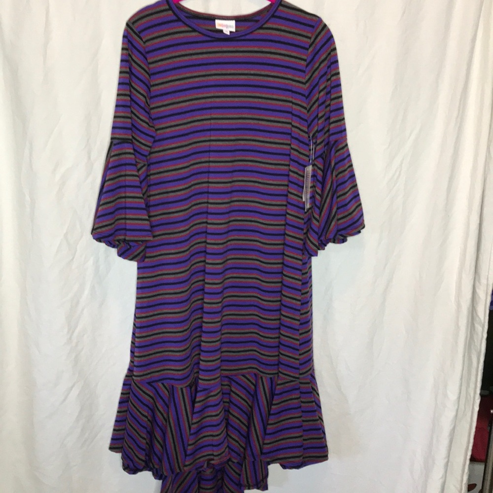 LuLaRoe Maurine Flounce 3/4 Sleeve